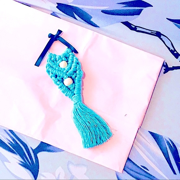 HP🥳New~Macrame Keychains, Key-Ring Wristlets+Much More Handmade BridalPartyGift - Picture 7 of 16